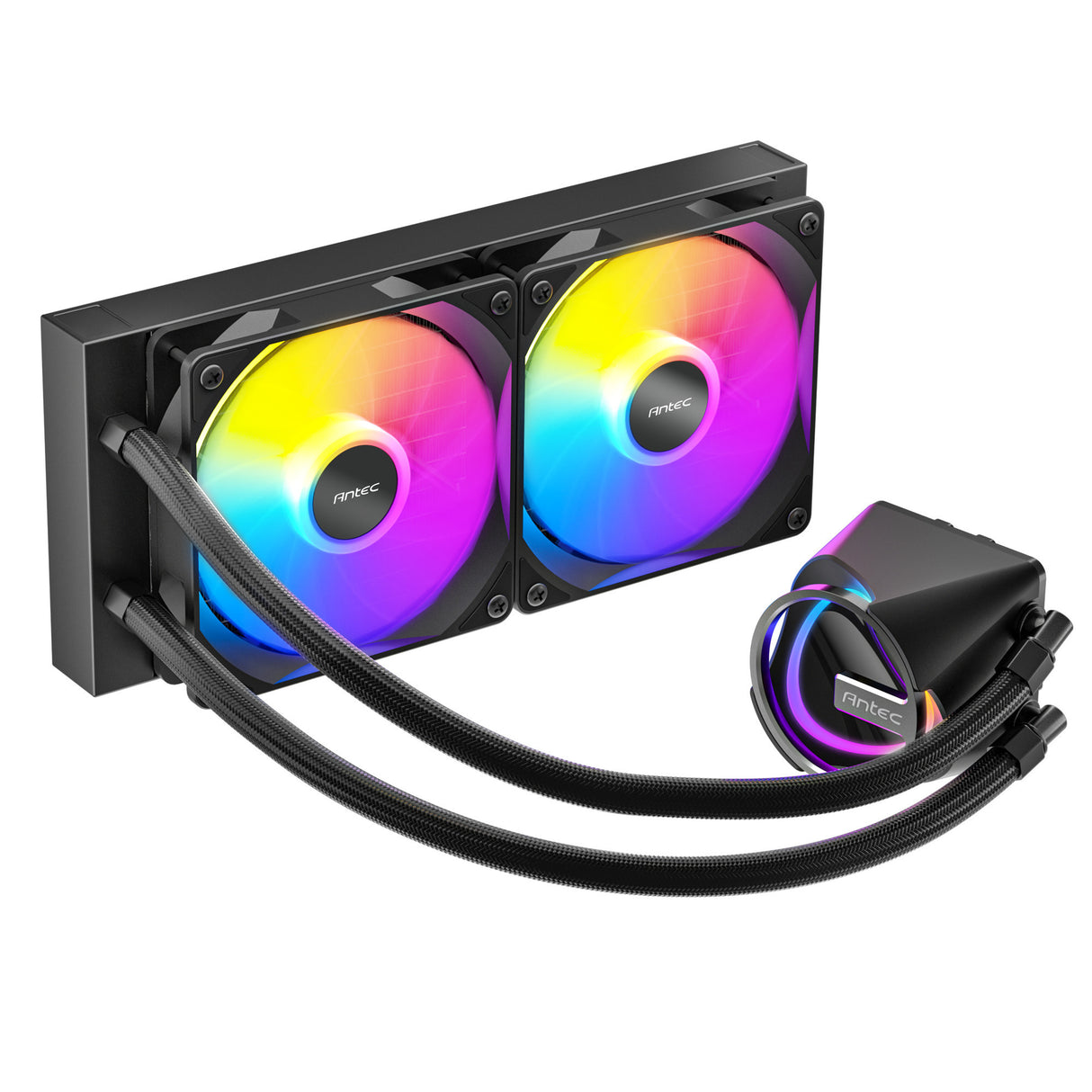 Antec skeleton 240 argb vodní chlazení (černá)