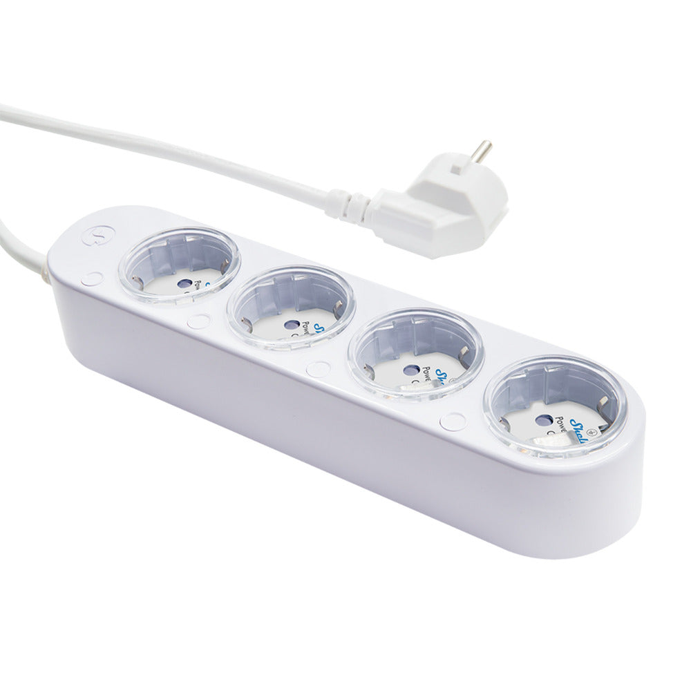 Shelly power strip Gen4 power strip (white, Wi-Fi, Bluetooth, Zigbee)