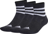 Adidas 3 stripe c spw mid - socks (3-pack)