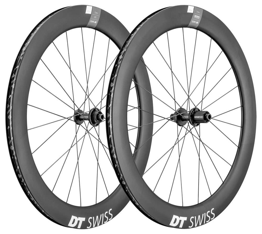 Dt swiss arc 1400 dicut® carbon 62 disc cl wheelset
