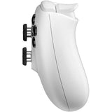 8 bitdo ultimate 2 Bluetooth valdiklis (baltas, kompiuteris, 2 jungiklis, Bluetooth USB-C 2,4 GHz)