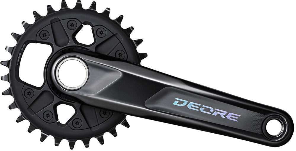 Shimano deore fc-m6100-1 12-speed crank 30t