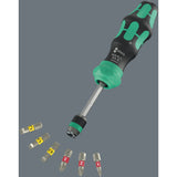 Wera kraftform kompakt 20 ra-r com bolsa, conjunto de bits de 6 peças