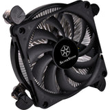 Silverstone nt08-115xp cpu-koeler (zwart, nitrogon series)