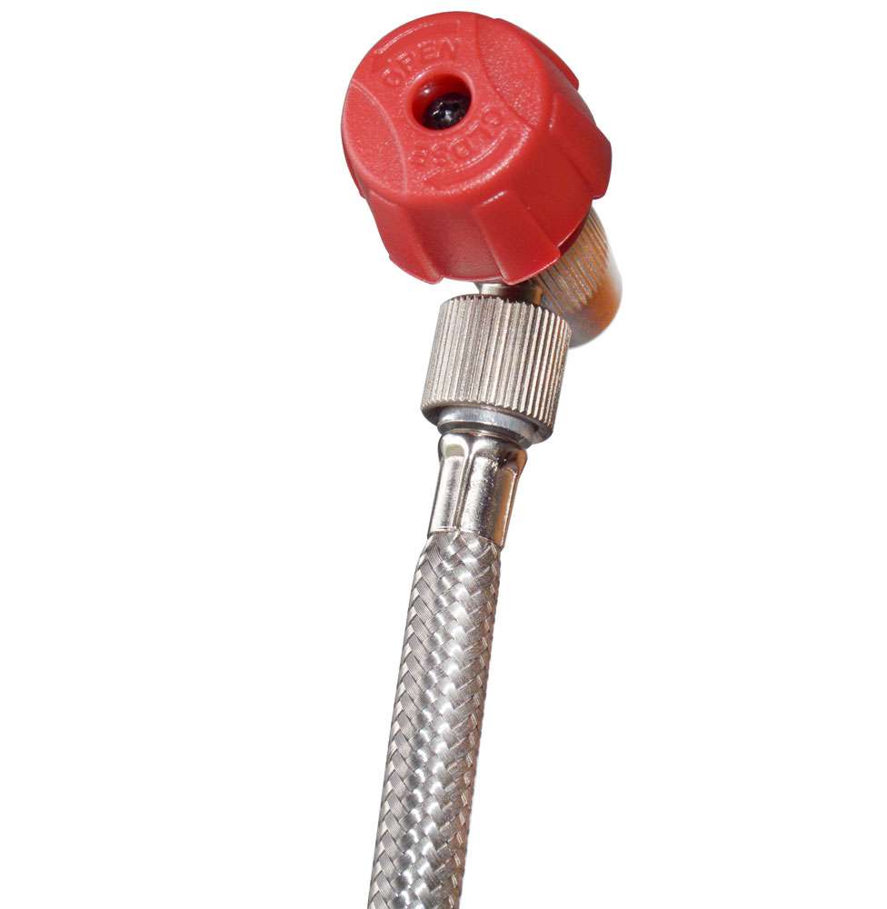 Katana lp-4 co2 pump with aeroquip flex connection