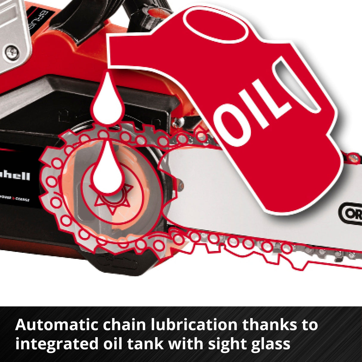Chains de batterie Einhell GE-LC 36 35 Li-Solo