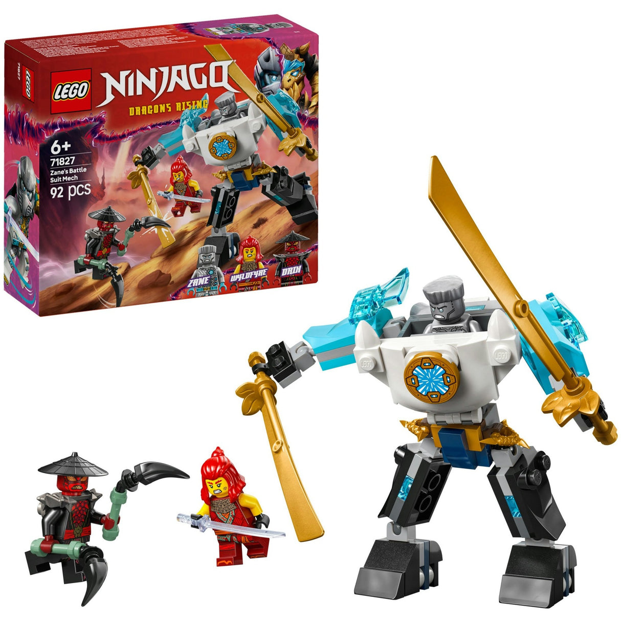 Lego ninjago 71827 zanes stridsmekanism