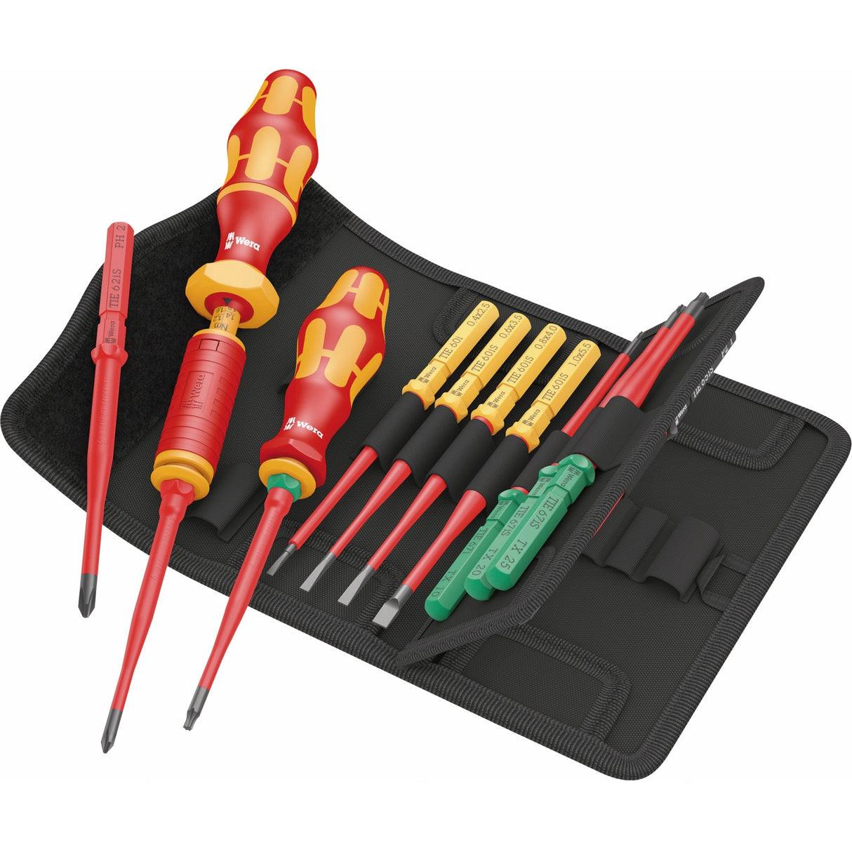 Wera kraftform kompakt vde 16 torque extra slim 1 verktøy