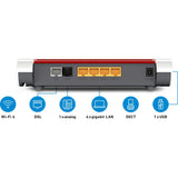 Fritz! Box 7530 AX International Router (White Red, Mesh Wi-Fi)