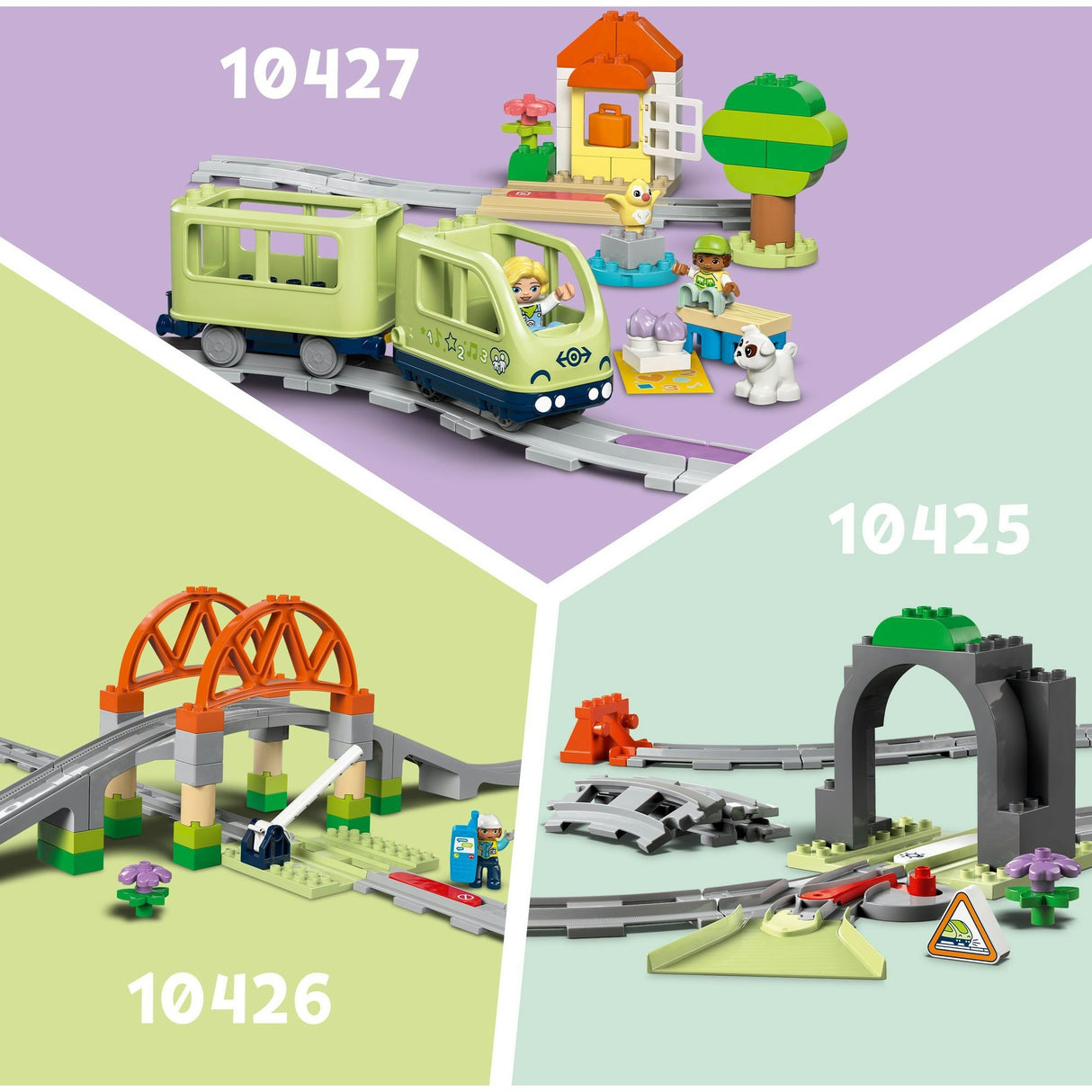 Lego Duplo Town 10428 grand train de quartier interactif