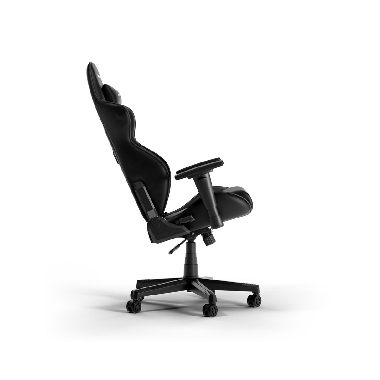 Dxracer gladiator l black pvc leather gamestoel (zwart)