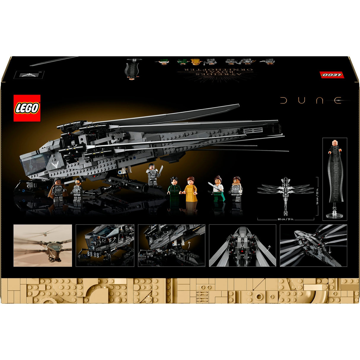 Icone Lego 10327 dune atreides Royal Ornithopter