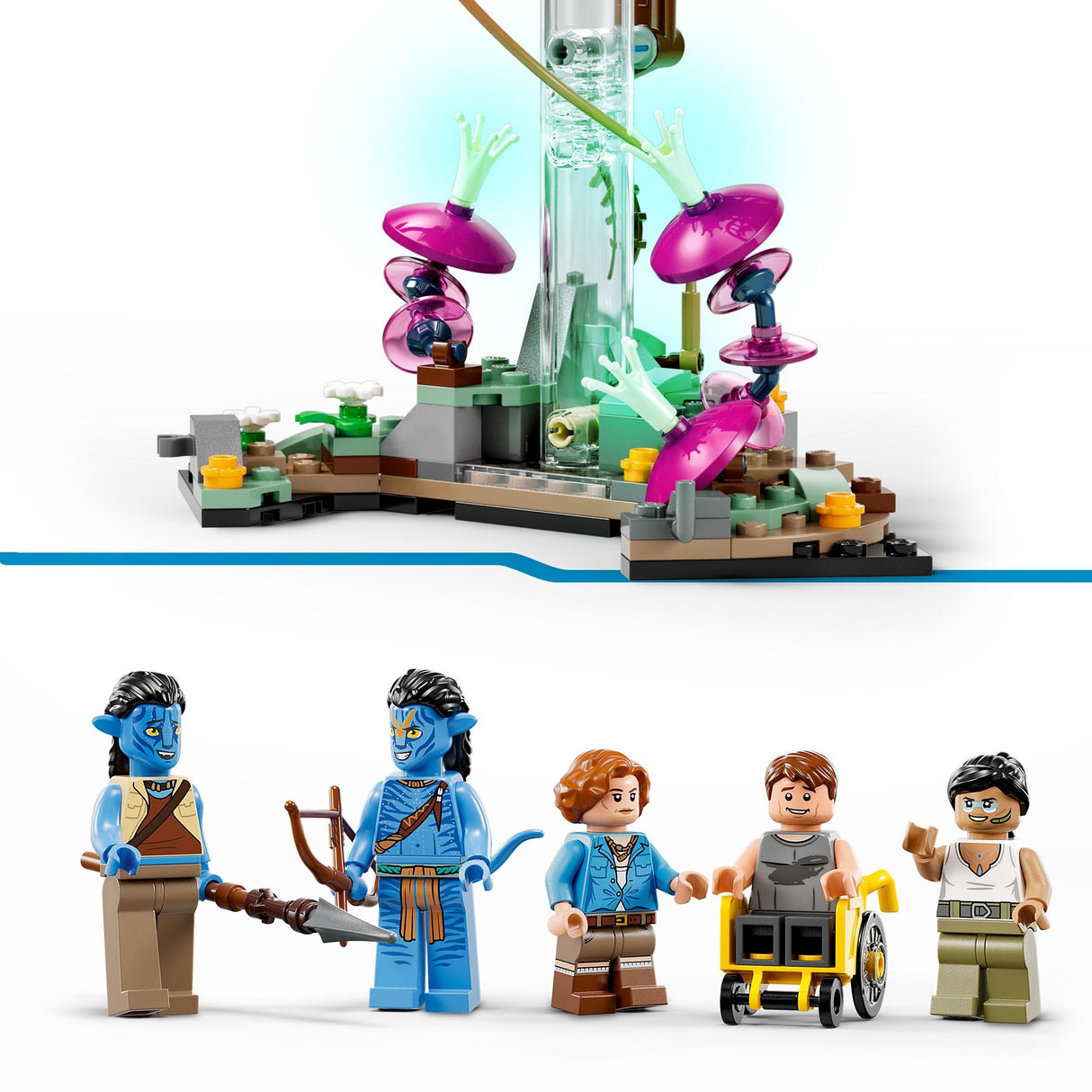 Lego Avatar - The Floating Mountains: Site 26 & RDA Samson Construction Toy (75573)