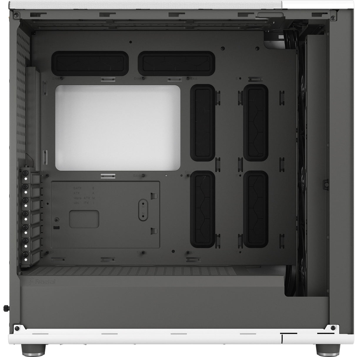Fractal Design North XL Midi Tower Case (White | 2x USB-A | 1x USB-C)