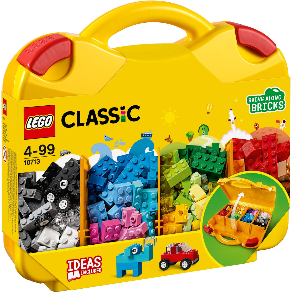 Lego classic 10713 creative suitcase
