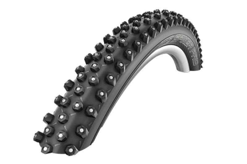 „Schwalbe Tire“ 29-2.25 (57-622) ICE SPIKER PASKELBĖ Juoda