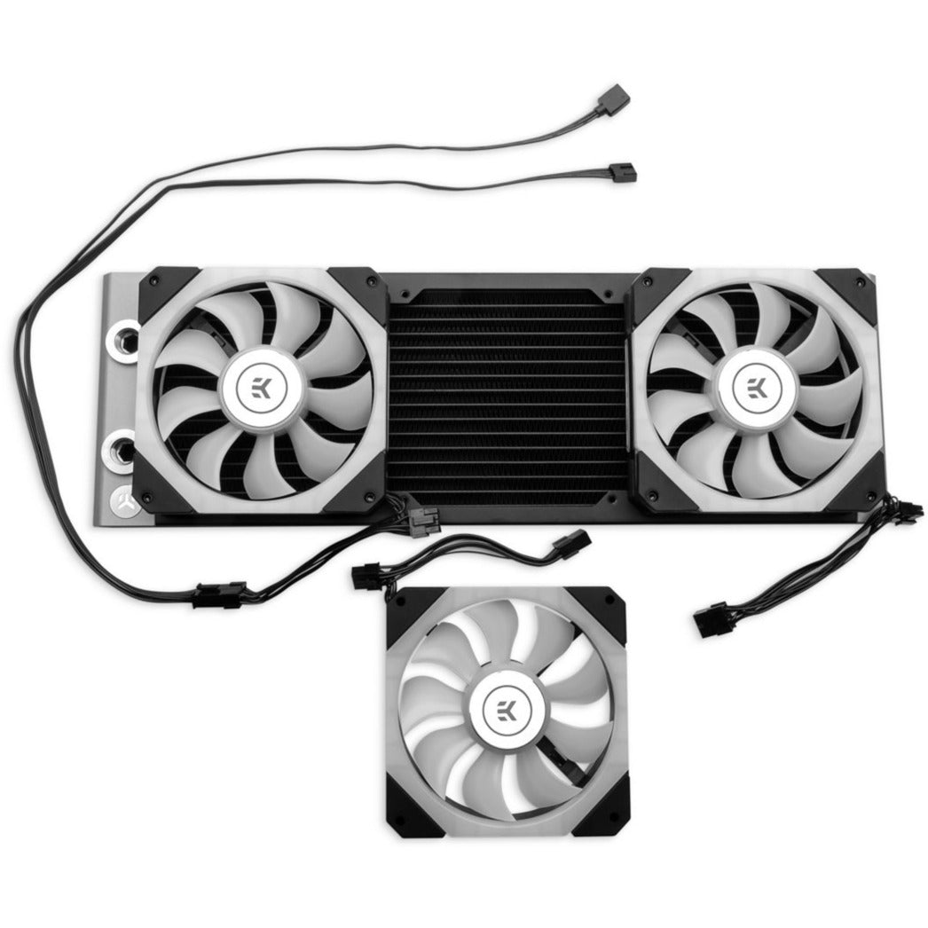 EKWB EK-Quantum Impulse 120 D-RGB Case Fan (white, 120 x 120 x 29 mm, PWM, RGB LED)