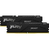 Kingston Fury 16 GB DDR5-5200 (2x 8 GB) RAM Kit (black, KF552C40BBK2-16, Beast, XMP 3.0)