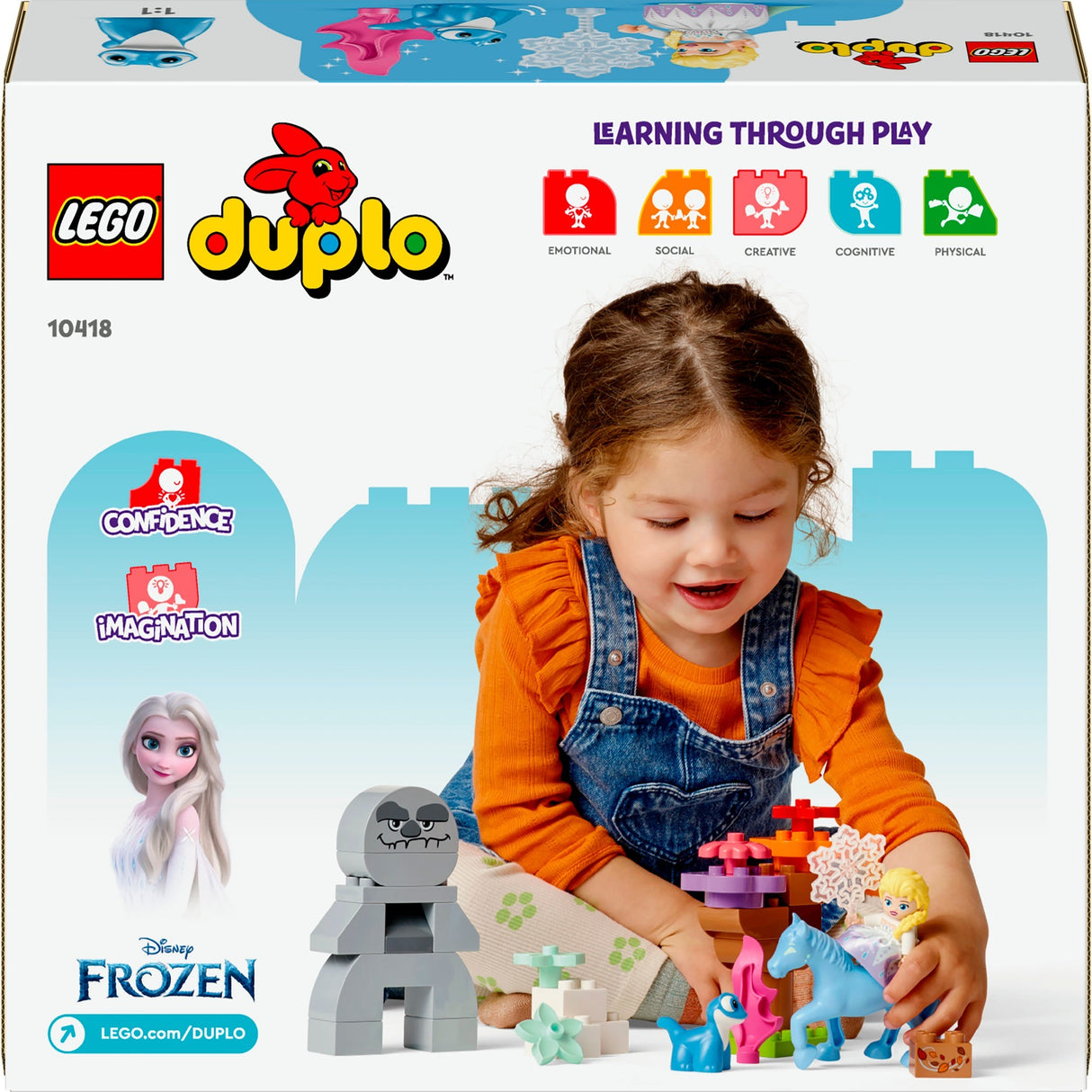 LEGO DUPLO 10418 Elsa e Bruni nella foresta incantata