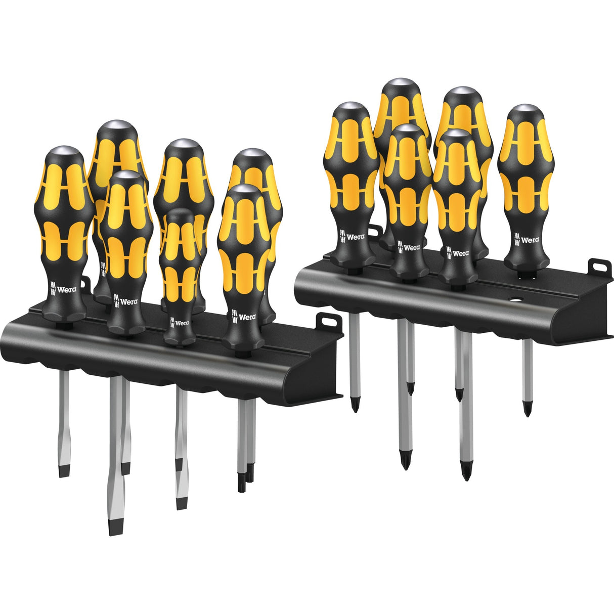 Wera Big Pack 900 Screwdriver Set (Black Yellow, 13-piece)