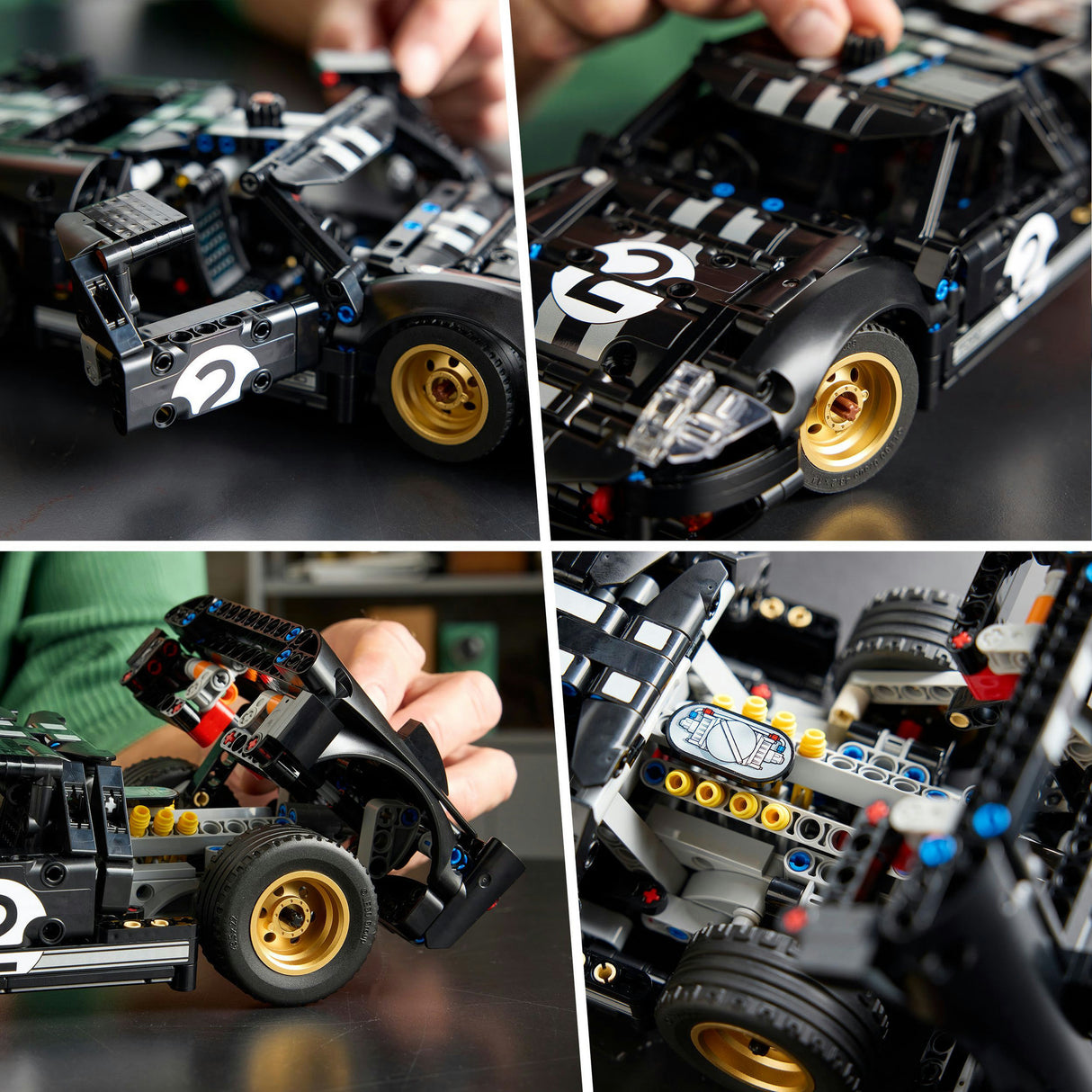 Lego technic 42223 1966 ford gt40 mkii racing car