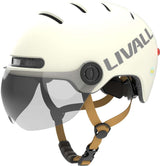 Livall l23 - urban led bike helmet with visor