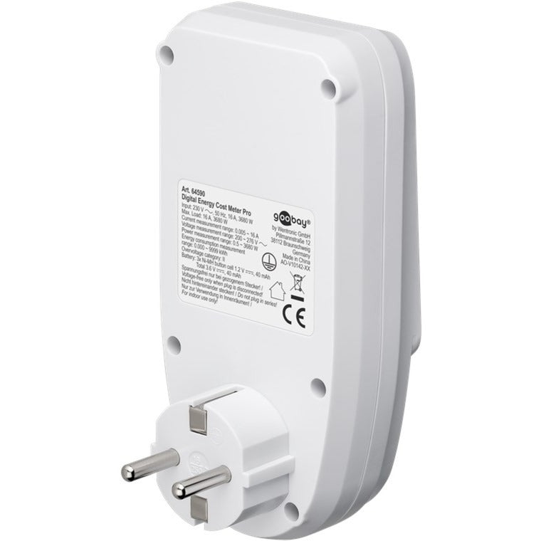Goobay Digital Energy Cost Meter Pro