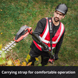 Einhell accu telescoop heggenschaar gp-hh 18 50 li t bl-solo (rood zwart, accu en oplader niet inbegrepen)