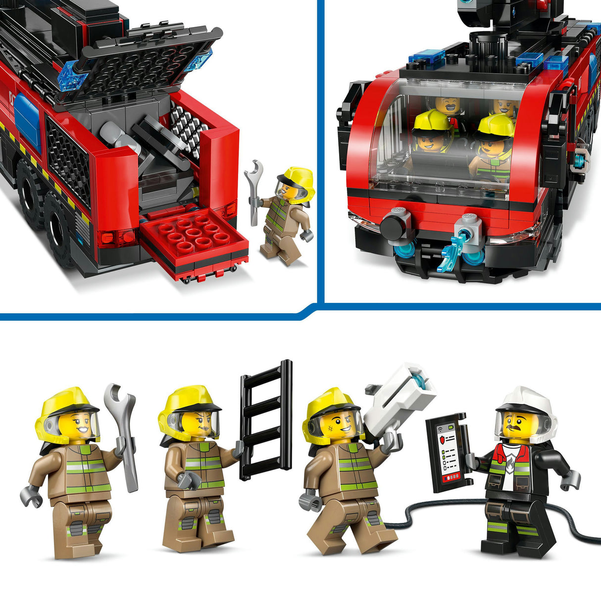 Lego City Fire 60499 Flughafenfeuerwehrauto