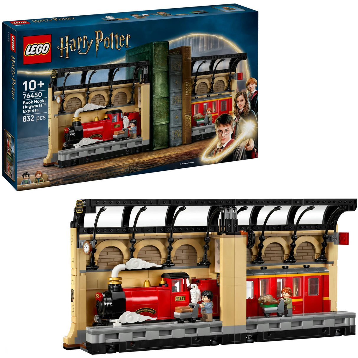 Lego 76450 harry potter bokstøtte galtvort ekspressen