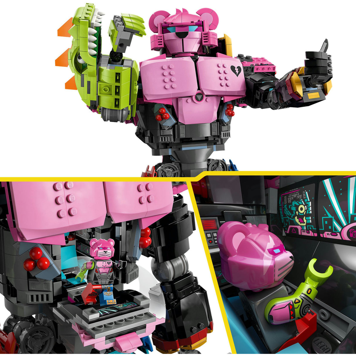 Lego 77078 fortnite mech csapatvezető