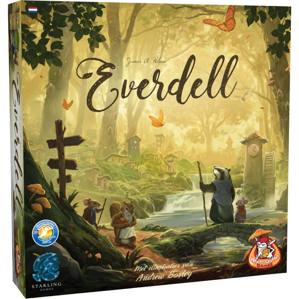 White Goblin Games Everdell Board Game (Dutch, 1 - 4 players, 40 minutes, ages 10+)