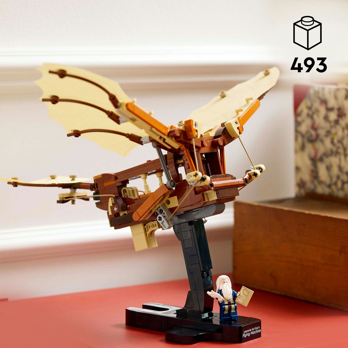 Deilbhíní lego 10363 meaisín eitilte leonardo da vinci