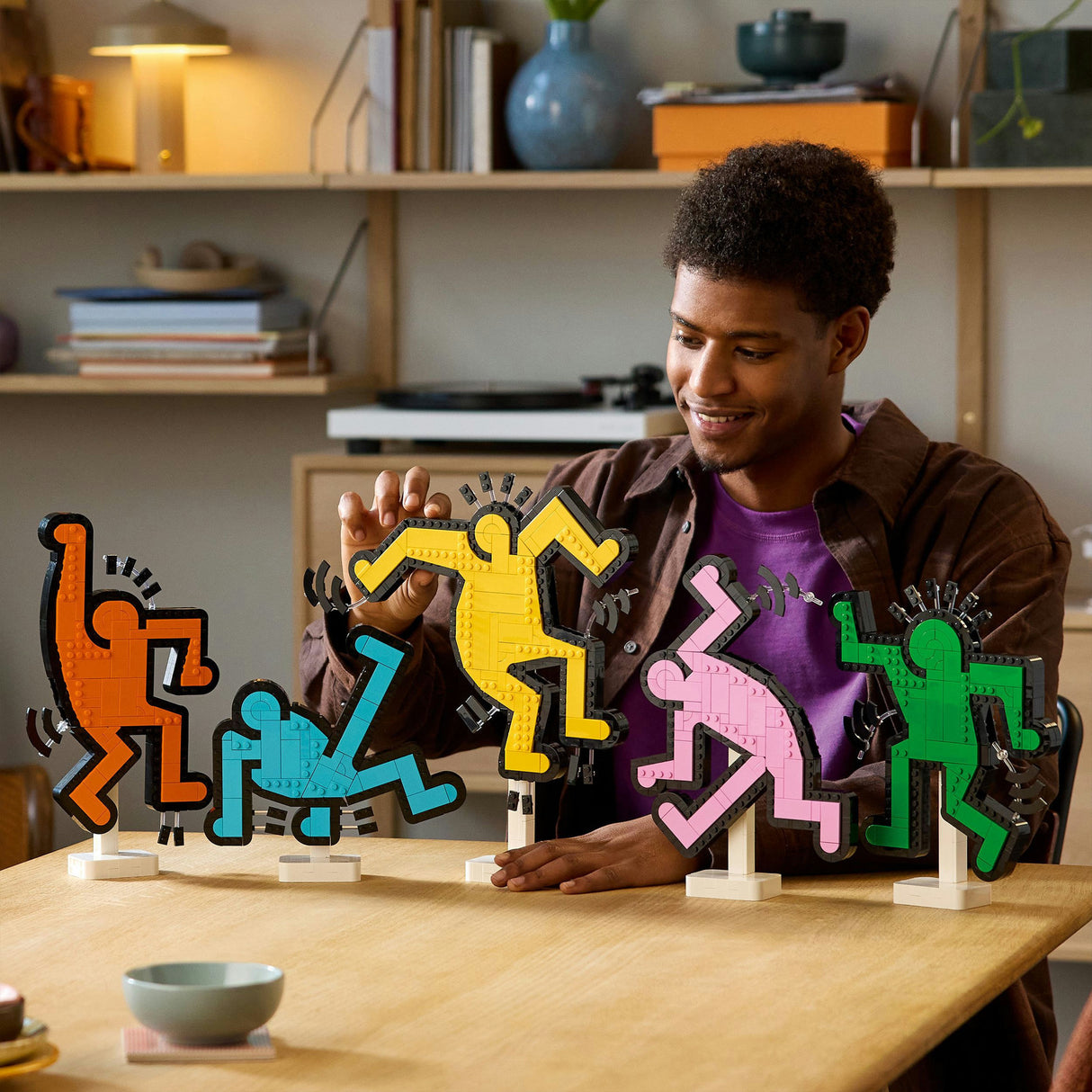 Lego 31216 art keith haring – figuras dançantes