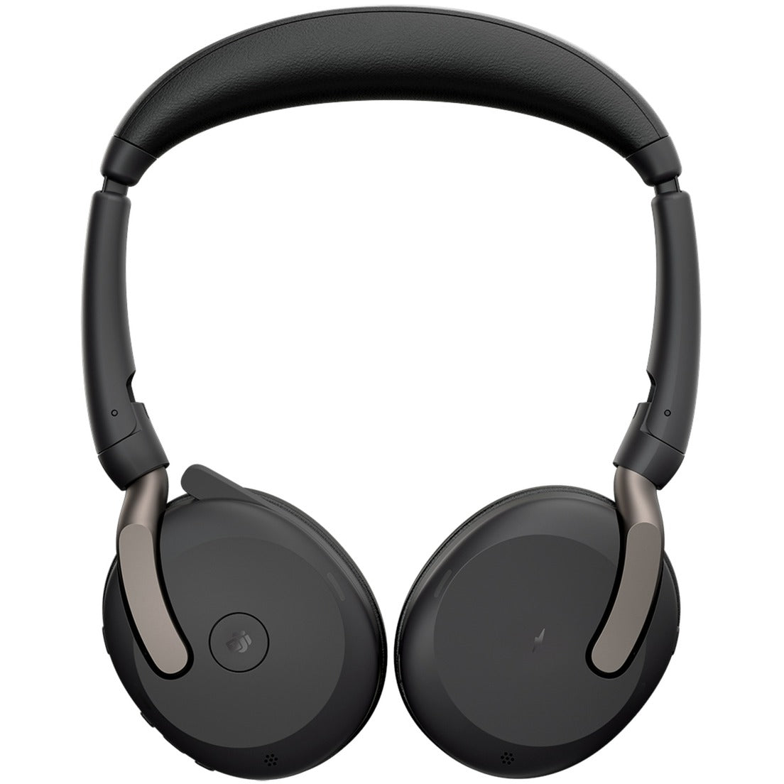 Jabra Evolve2 65 Flex Duo, MS On-Ear Headset (black, stereo, USB-C, Link380c, Microsoft Teams)
