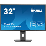 Iiyama ProLite XB3270QSU-B1 31.5 Monitor (Black, HDMI, DisplayPort, 3x USB-A, USB-B)