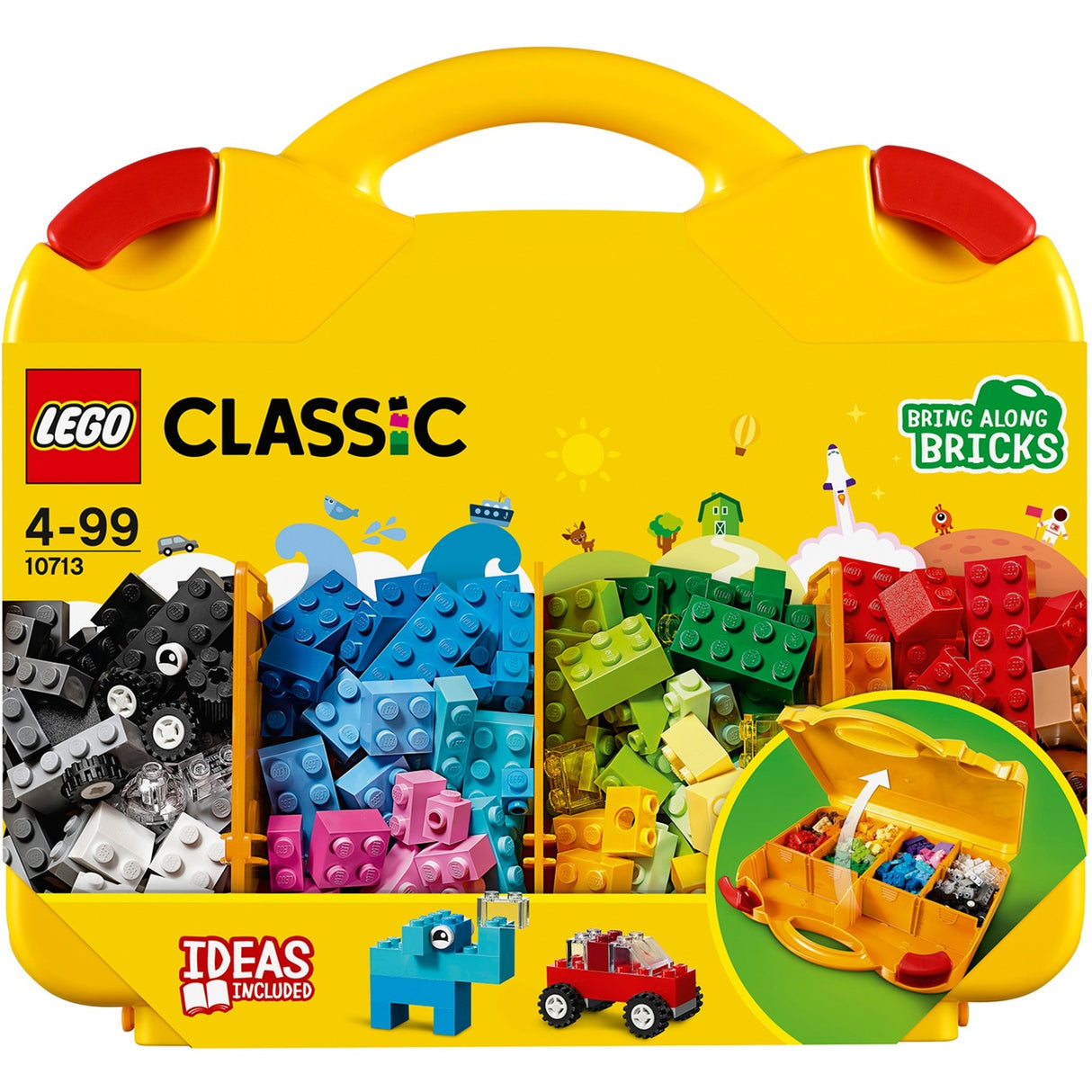 Lego classic 10713 creative suitcase