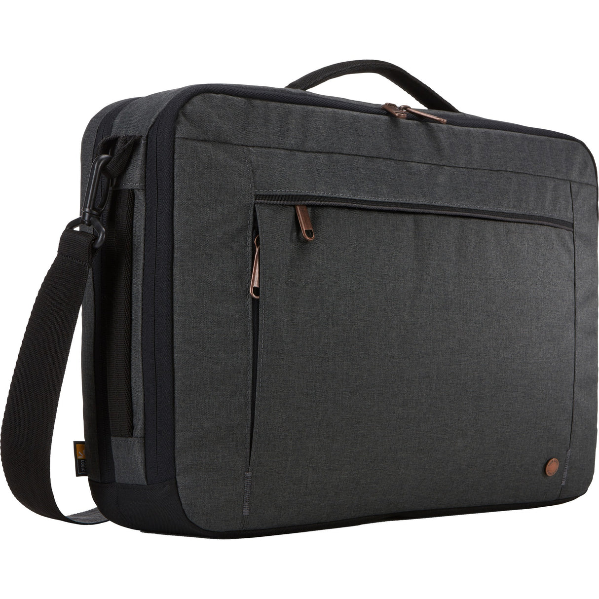 Case Logic Era 15.6 Hybrid Briefcase ERACV-116-OBSIDIAN Laptop Bag (Dark Grey)