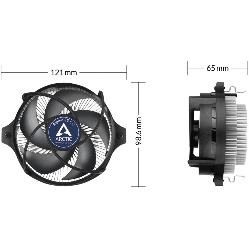 Arctic Alpine 23 CO CPU Cooler (4-pin PWM)