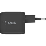 Belkin BoostCharge Pro 2-Port USB-C GaN Wall Charger with PPS (45W) (Black)