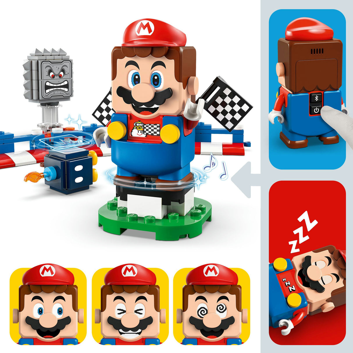 Lego super mario 72043 mario a standardní motokára