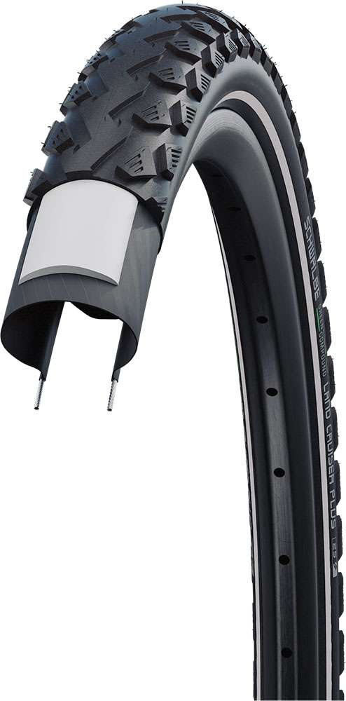 Udendørs bæltecruiser plus 26 tommer 47-559 sort