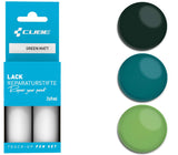 Cube touch-up pen set green matt