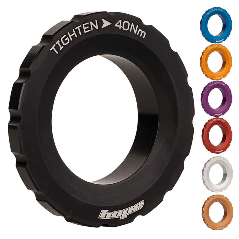 Hope centerlock lockring external