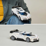 Gluaisteán Hyper Spóirt Bugatti Centodieci Champions Luas Lego 77240