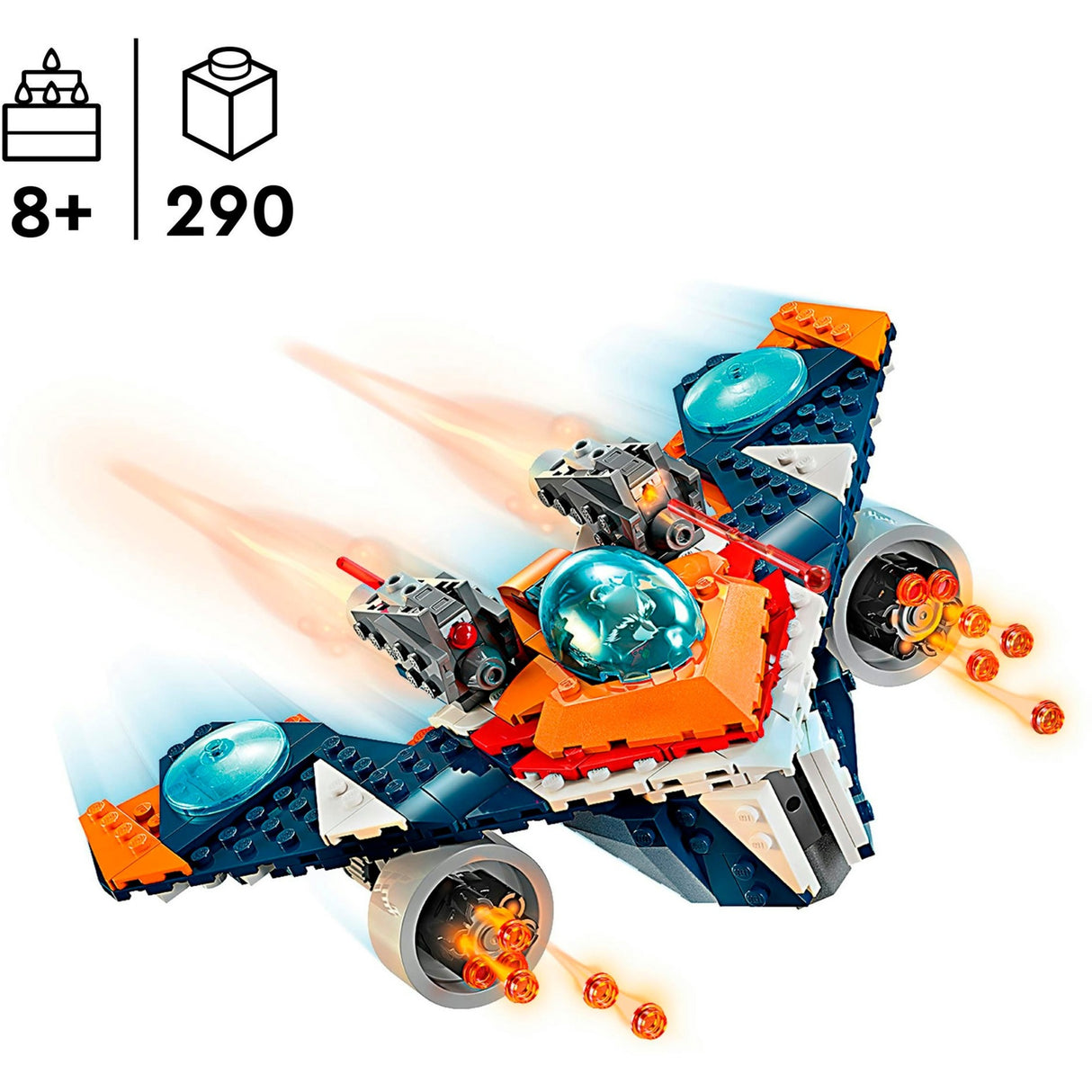 LEGO Marvel - Rocket's Warbird vs. Ronan Building Toy (76278)