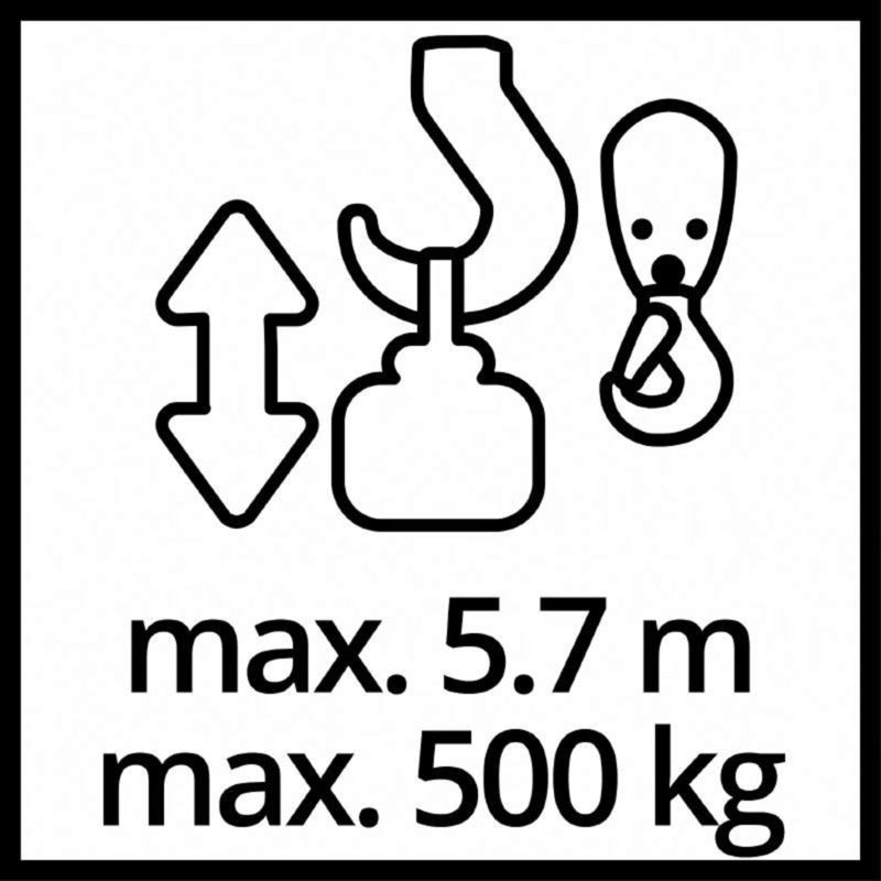 Einhell Einhell elektrisk kabelfilial TC-EH 500