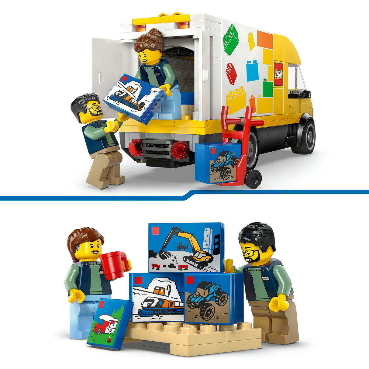 Lego city 60500 il furgone