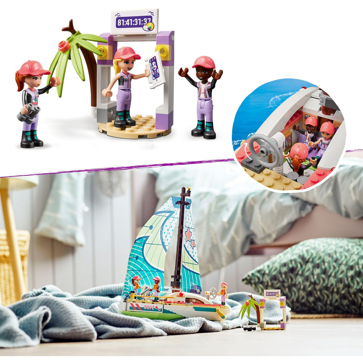 Lego Friends - Stephanie's Sailing Adventure Building Toy (41716)