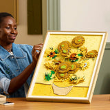 Legokonst 31215 Vincent Van Gogh - Solrosor